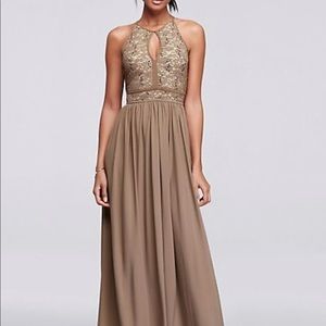 Morgan & Co size 3/4 halter dress.